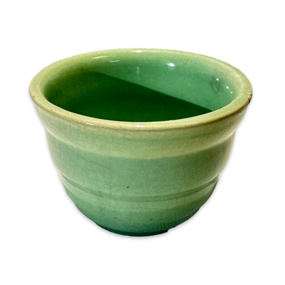 Green Bauer USA Pottery Bowl 3” - Picture 2 of 5